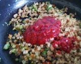 Foto del paso 5 de la receta: Rollitos de repollo rellenos de soja texturizada