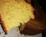 A picture of step 5 of Heart shaped sponge cake 😋.