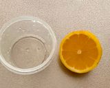 A picture of step 1 of What do you do with leftover half lemon?.