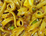 Foto del paso 5 de la receta: Fettuccine con tocineta y huevo