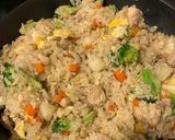 รูปขั้นตอนการทำที่ 3 ของ ข้าวผัดไก่