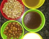 A picture of step 4 of Basket chaat.
