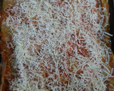 Foto del paso 5 de la receta: Lasaña de ricotta, jamón y mozzarella con masa de panqueques