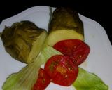 A picture of step 1 of Jacket Potato (cooked in a microwave).