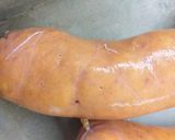 Sült kolbász krumplipürével recept fázis 1 fotója