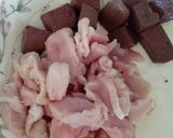 รูปขั้นตอนการทำที่ 1 ของ ต้มส้มเลือดหมู คลีน