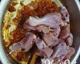 A picture of step 2 of Goan Chicken Xacuti.