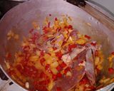 Foto del paso 4 de la receta: Corazón a la cacerola con lo que tengas en casa..