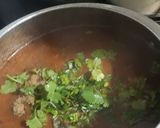 A picture of step 7 of Makhni dal.