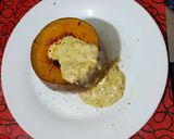 Foto del paso 14 de la receta: Calabaza rellena vegetariana rica y fácil