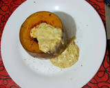 Foto del paso 14 de la receta: Calabaza rellena vegetariana rica y fácil