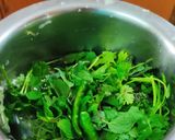 A picture of step 1 of Cucumber chutney.