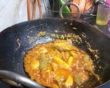 A picture of step 3 of Dahi Aloo Baingan Ki Sabji.