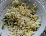 A picture of step 1 of Homemade cabbage bread.