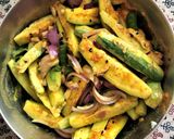 A picture of step 1 of Kancha Aam diye Potoler Chorchori (Parwal Curry with Raw Mango - Bengali Style).