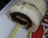 A picture of step 5 of Rainbow swiss roll.