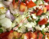 A picture of step 1 of Chana jor garam.