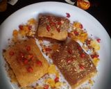 A picture of step 4 of Cornflakes biscuit pastry cake.