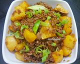 Foto langkah ke 6 dari resep Tumis Kentang Daging Sapi Cincang/ Giling.