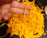 Une image de l'étape 6 de Spaghetti de butternut aux épinards et crème de noisette.