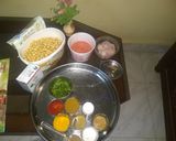 A picture of step 1 of ChanaMasala.