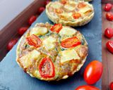 Pas rețetă Tarte cu baby spanac, roșii cherry și brie 5 fotografie