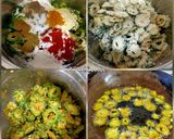 A picture of step 2 of Kurkuri Karela and Kurkuri Bhindi.