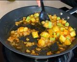 Foto del paso 5 de la receta Curry rojo de garbanzos