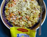চীজ ফ্রাইড ম্যাগি (cheese fried maggi recipe in Bengali) রেসিপি ধাপ - 6 ছবি
