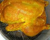 A picture of step 4 of Chicken Steam Roast.