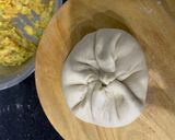 A picture of step 8 of Aloo ke parathe.