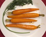 Une image de l'étape 7 de Carottes nouvelles glacées.
