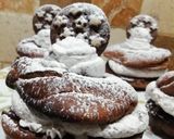 Foto del passaggio 6 della ricetta Bignè al cacao con crema pandistelle e panna #febbraioincucina