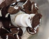 A picture of step 2 of No Bake Oreo Rolls.