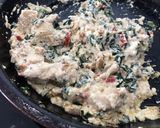 Foto del paso 3 de la receta: Pasta con pollo, espinacas y queso ricotta 🍝🥬🐔