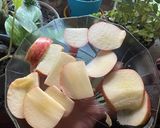 Foto del paso 1 de la receta: RAPIDÍSIMOS - Pancakes de avena y fruta 🍎