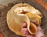 Foto del paso 1 de la receta: 🍳🌯Wrap fresco de vegetales y huevo revuelto 🌯🍳
