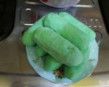 Foto langkah ke 5 dari resep Es pisang ijo.