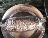 A picture of step 2 of Aloo tikki burger.