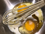 Soy pulp (okara) steamed cake