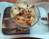 A picture of step 2 of Dalgona Coffee.