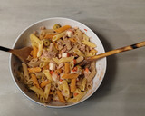 Foto del paso 4 de la receta: Ensalada de pasta de cereales
