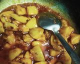 A picture of step 4 of Sweet and sour Guava curry.