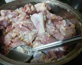 A picture of step 2 of Chicken bukhara.