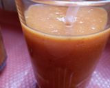 A picture of step 3 of Embe/water melon/carrot smoothie.😋.