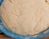 Házi kelt egyszerű LÁNGOS (tojásmentes) recept fázis 3 fotója