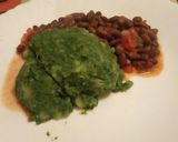 A picture of step 5 of Stinging Nettle Mash & Beans# 4 weeks challenge #.