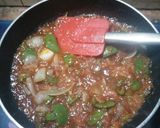 A picture of step 4 of Chana Chilli Paneer.