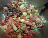 Foto del paso 1 de la receta: Ensalada de pasta con vegetales