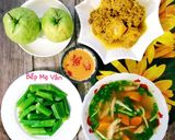 Hình bước làm 5 của món Mâm cơm gia đình thời Covid 19